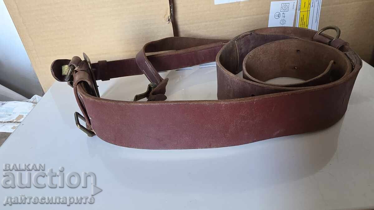 Аукцион Колан с портупей,нов Аукцион Колан с портупей,нов