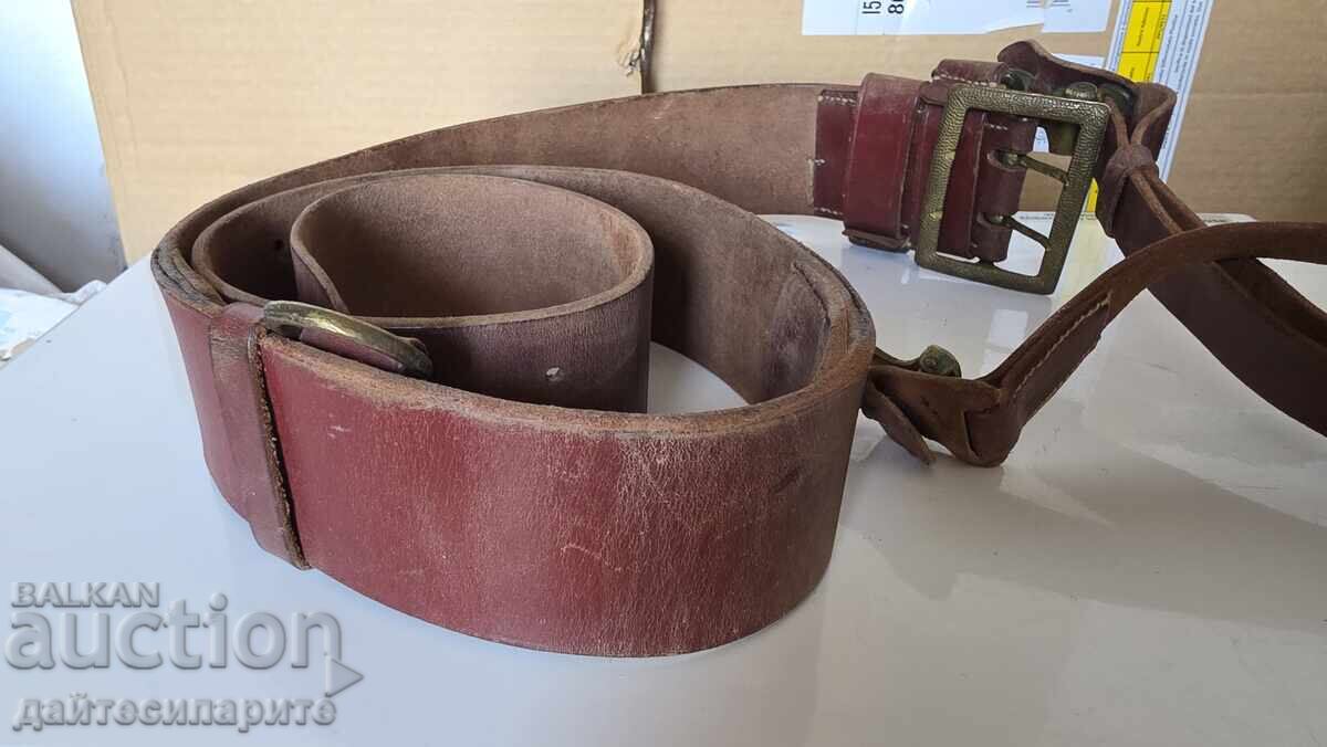 Колан с портупей,нов Колан с портупей,нов