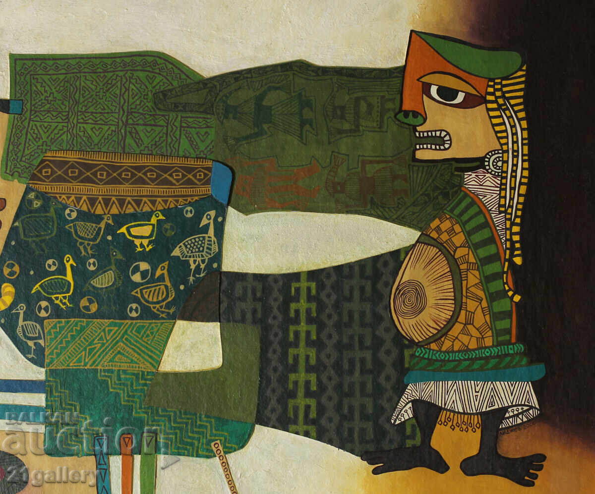 Plamen Lidjev / Oil paints, collage - 7 Plamen Lidjev / Oil paints, collage - 7