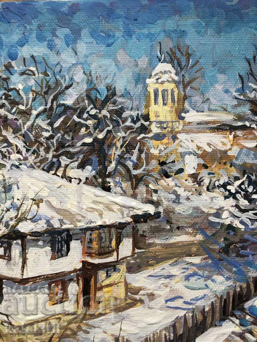 Delivery of Winter village in the Rhodopes Delivery of Winter village in the Rhodopes