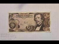 Αυστρία 20 σελίνια 1967