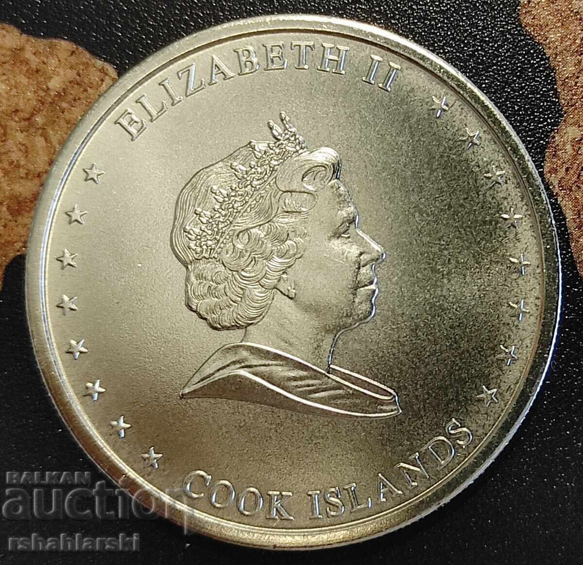 Cook Islands 50 Cent Coin, 2010 with price 10.00 BGN | € 5.11