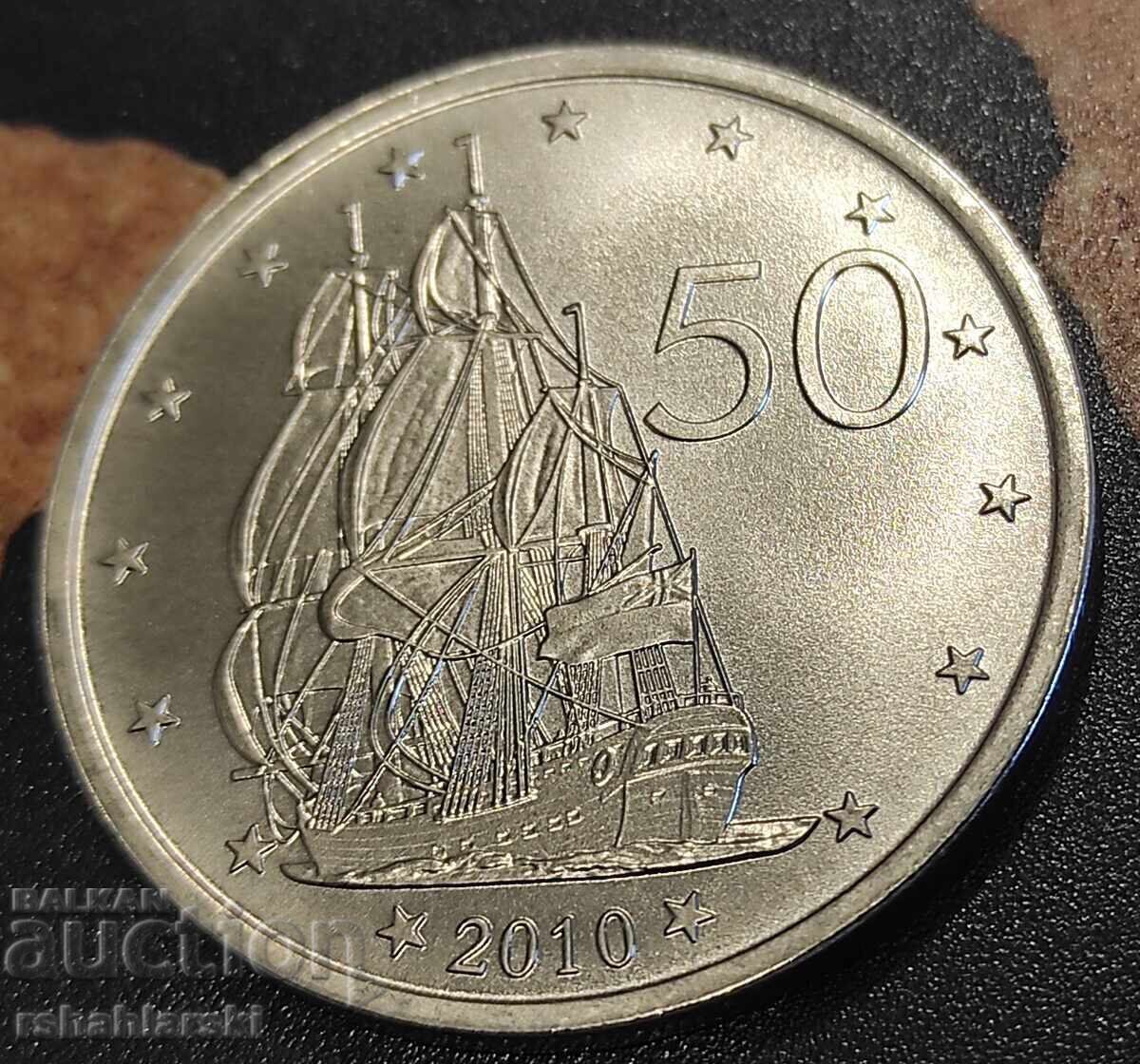 Cook Islands 50 Cent Coin, 2010