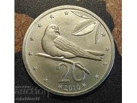 Cook Islands 20 cent coin, 2010