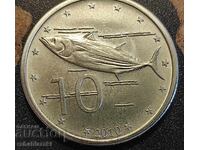 Cook Islands 10 Cent Coin, 2010
