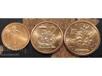 Cook Islands Coins (UNC) - 3 pcs., 2010