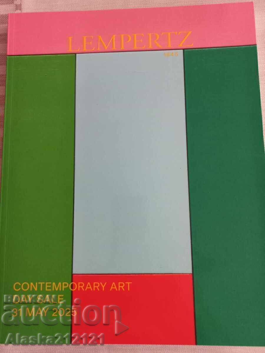 Catalog de licitație de artă contemporană Lempertz Catalog de licitație de artă contemporană Lempertz