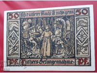 Banknote-Germany-Thuringia-Eisenach-50 pfennig 1921