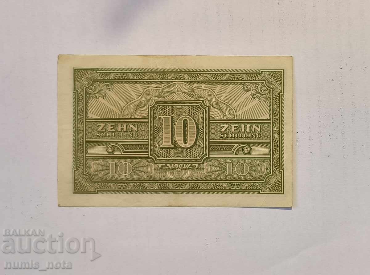 Austria 10 șilingi 1944 cu preț 25.00 BGN | € 12.78