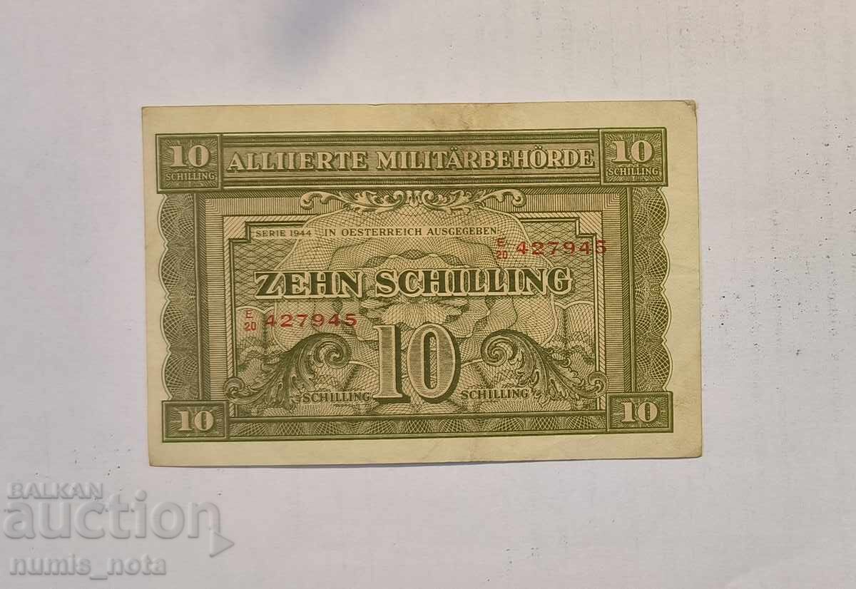 Austria 10 șilingi 1944