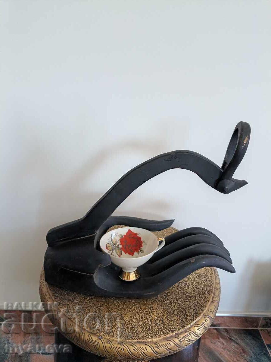 Vintage Teak Wood Bottle Rack with price 50.00 BGN | € 25.56