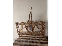 Vintage newspaper/magazine rack - portrait review