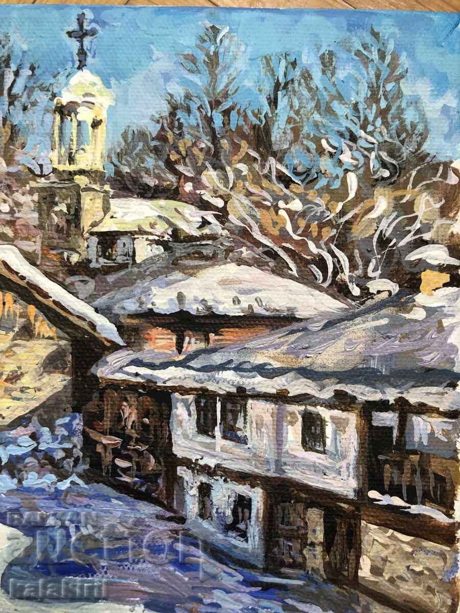 "Χειμώνας στο χωριό" - 5 "Χειμώνας στο χωριό" - 5