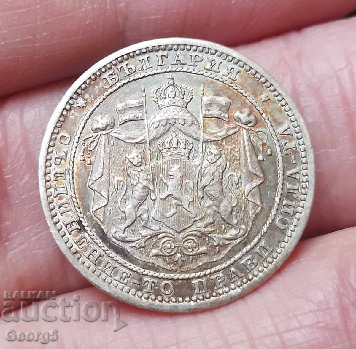 Delivery of 1 lev 1882