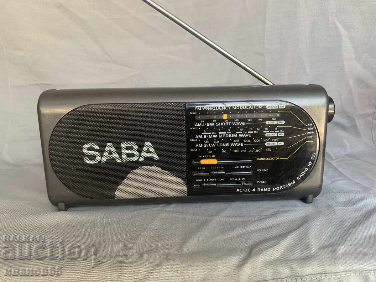 Saba RX125 Radio Saba RX125 Radio