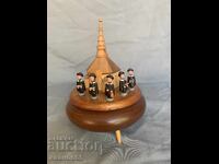 Wooden musical box, interesting