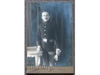 Old photo cardboard photograph studio Krakow