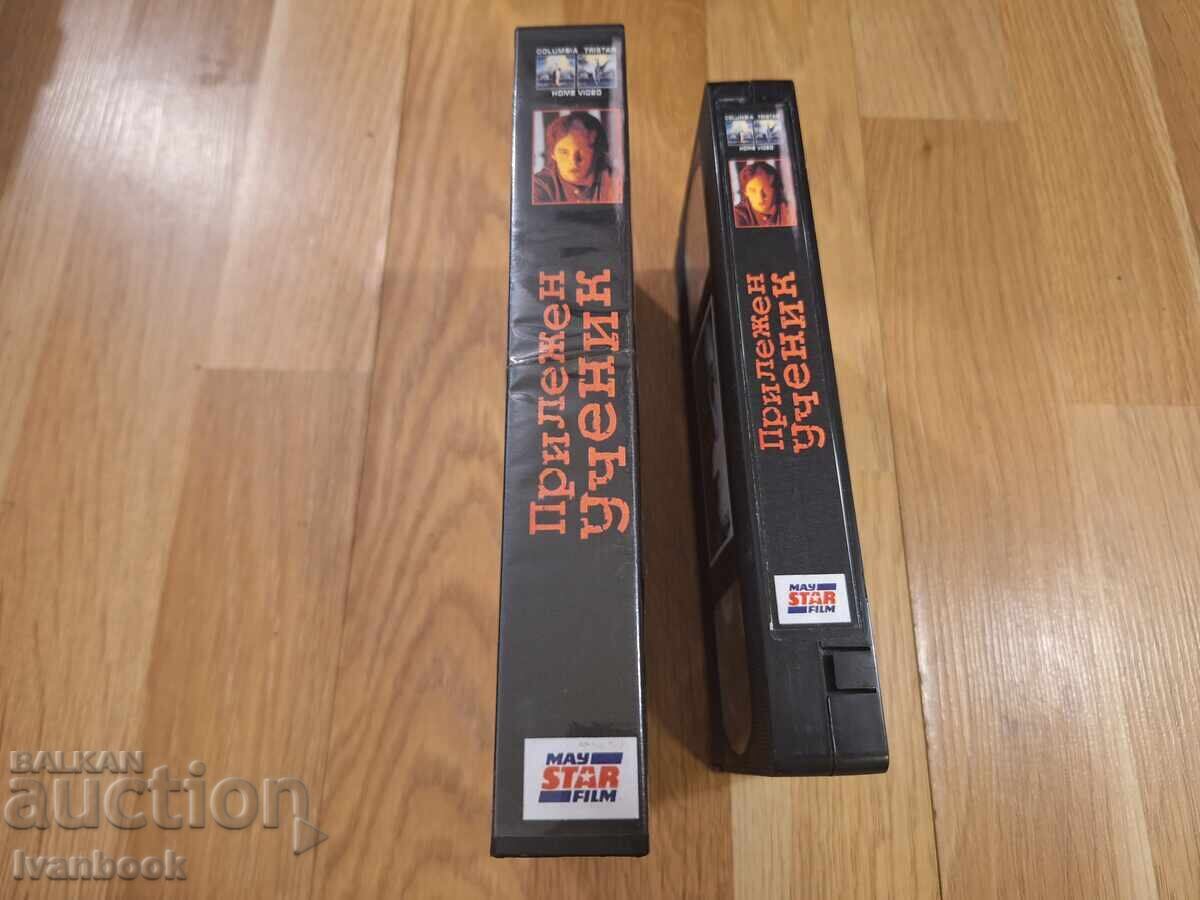 Видео касета VHS - Прилежен ученик по Стивън Кинг с цена 5.50 лв. | € 2.81 Видео касета VHS - Прилежен ученик по Стивън Кинг с цена 5.50 лв. | € 2.81