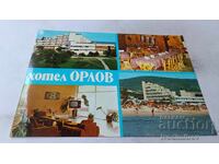 Carte poștală Albena Hotel Orlov Colaj 1987