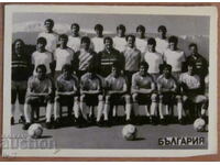 FOTOGRAFIE - Echipa națională de fotbal a BULGARIEI 1986