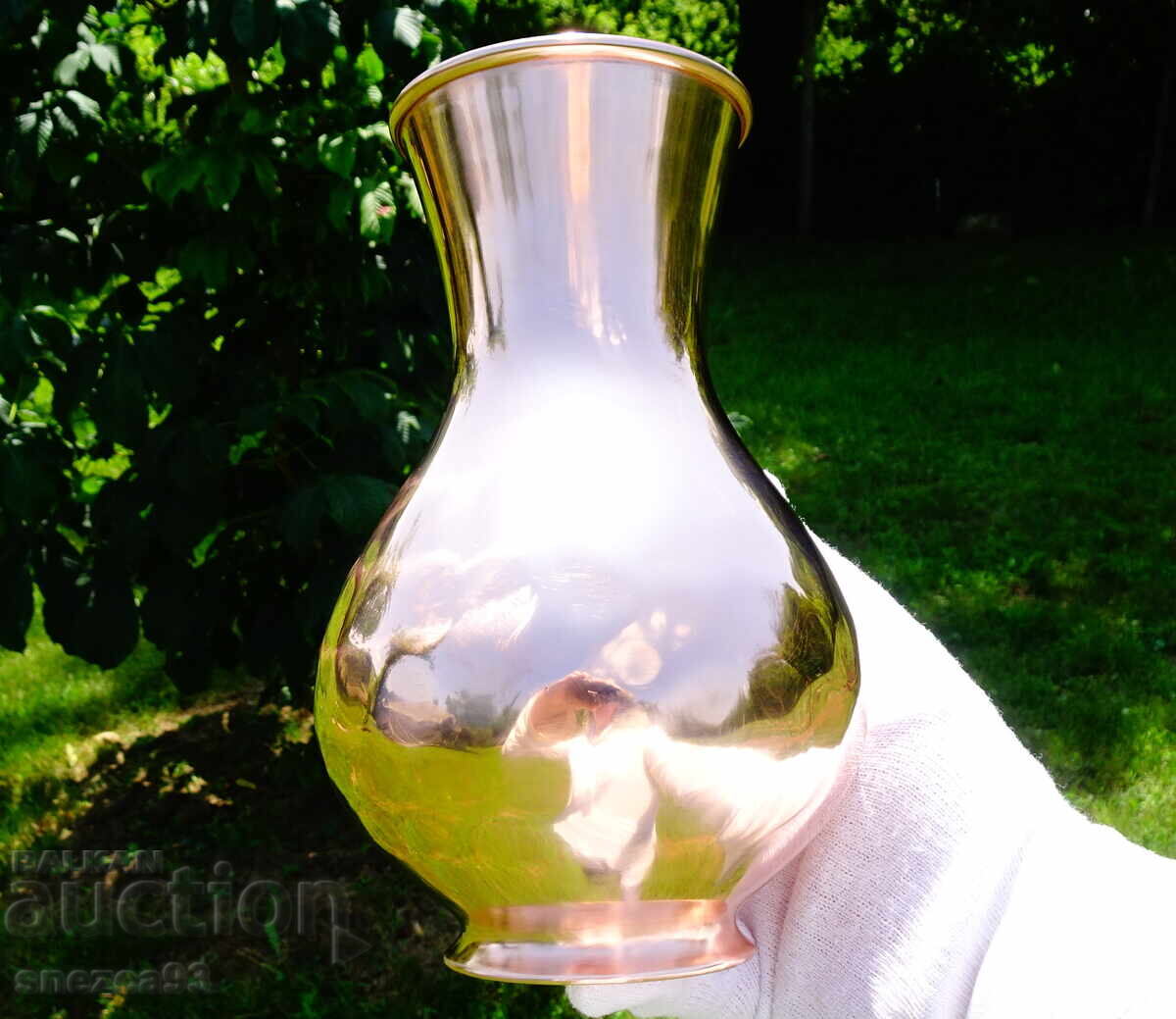 Livrarea Cana de vin din cupru, carafă, vas, cupru roșu pur, fără cusături