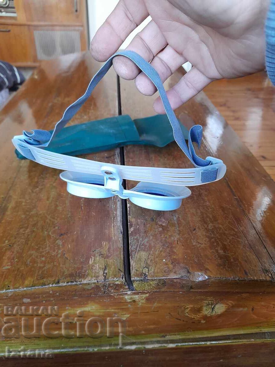 Delivery of Old welding goggles