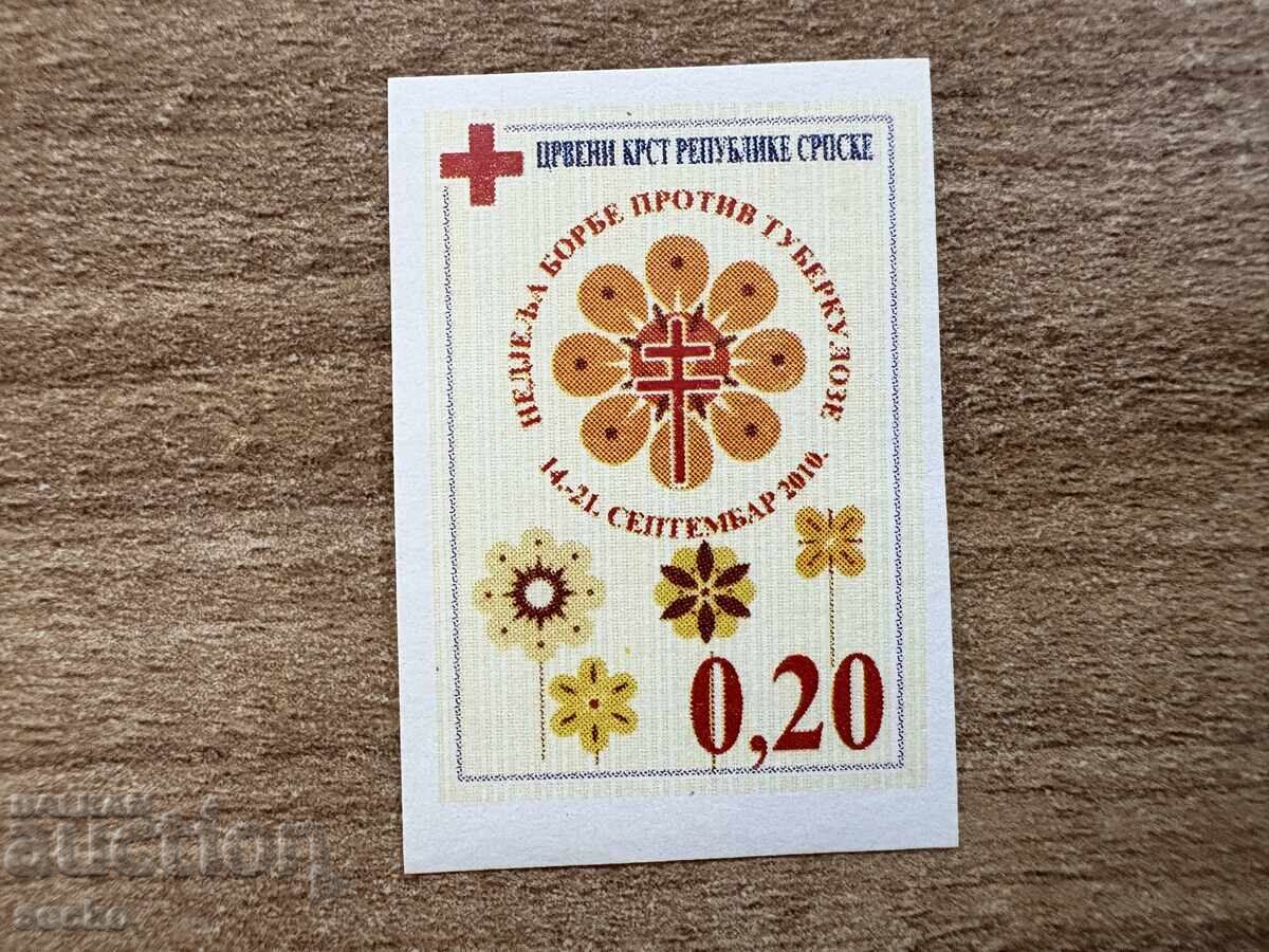 Republika Srpska - Cherven krŭst - Sedmitsa za...(2010) MNH