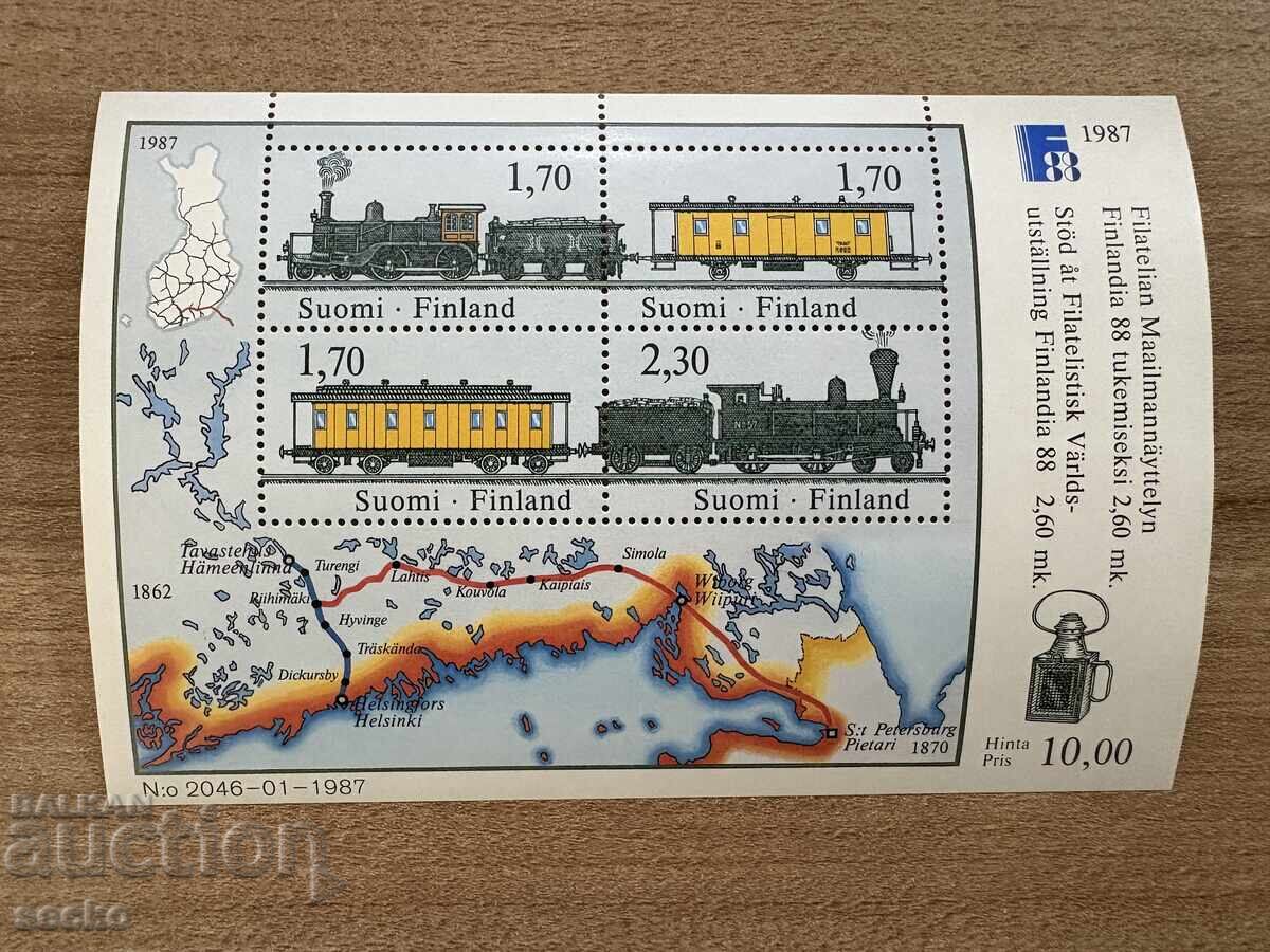 Φινλανδία - Φιλοτελική έκθεση FINLANDIA 88 (1987) MNH
