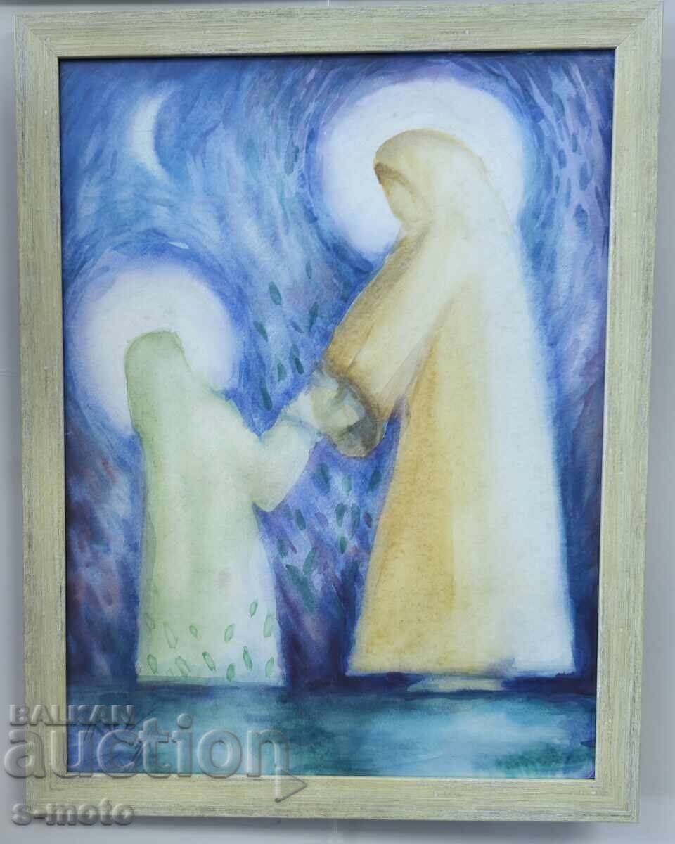 Georgi Tkachov / 1962- / Watercolor figure portrait 1996 - 7