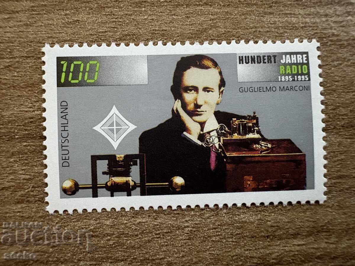 Γερμανία - 100 γρ. από την εφεύρεση του ραδιοφώνου (1995) MNH