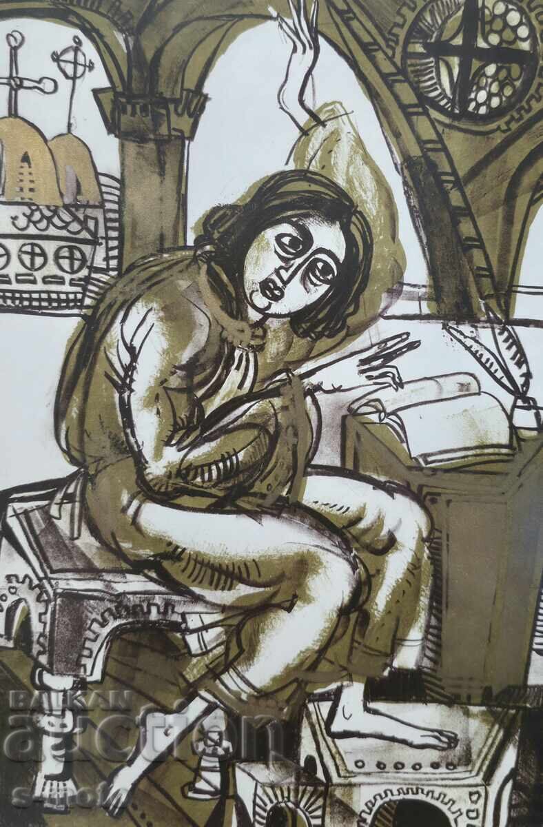 Графика, литография, илюстрация - 6