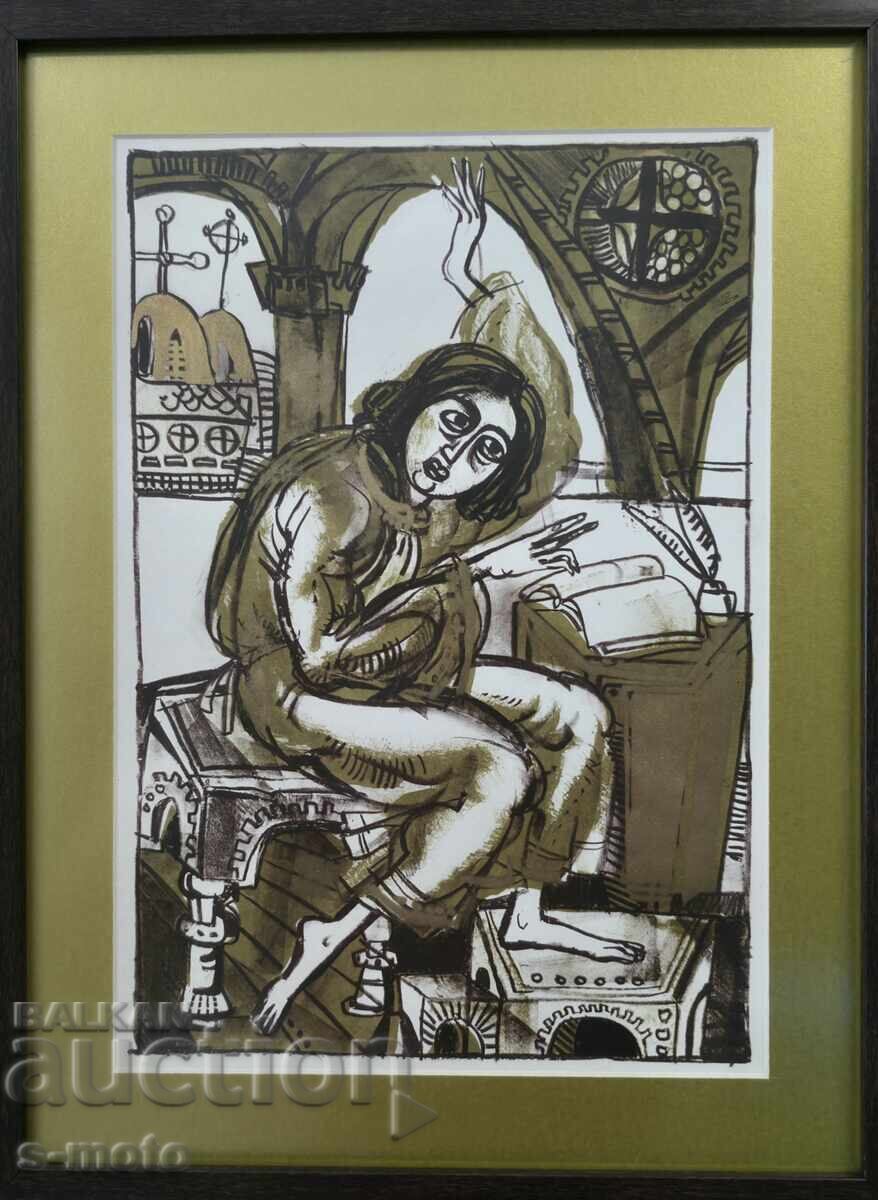 Графика, литография, илюстрация