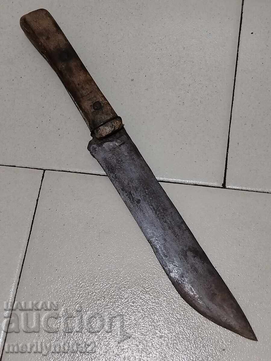 Old hand-forged shepherd's knife blade with price 69.00 BGN | € 35.28