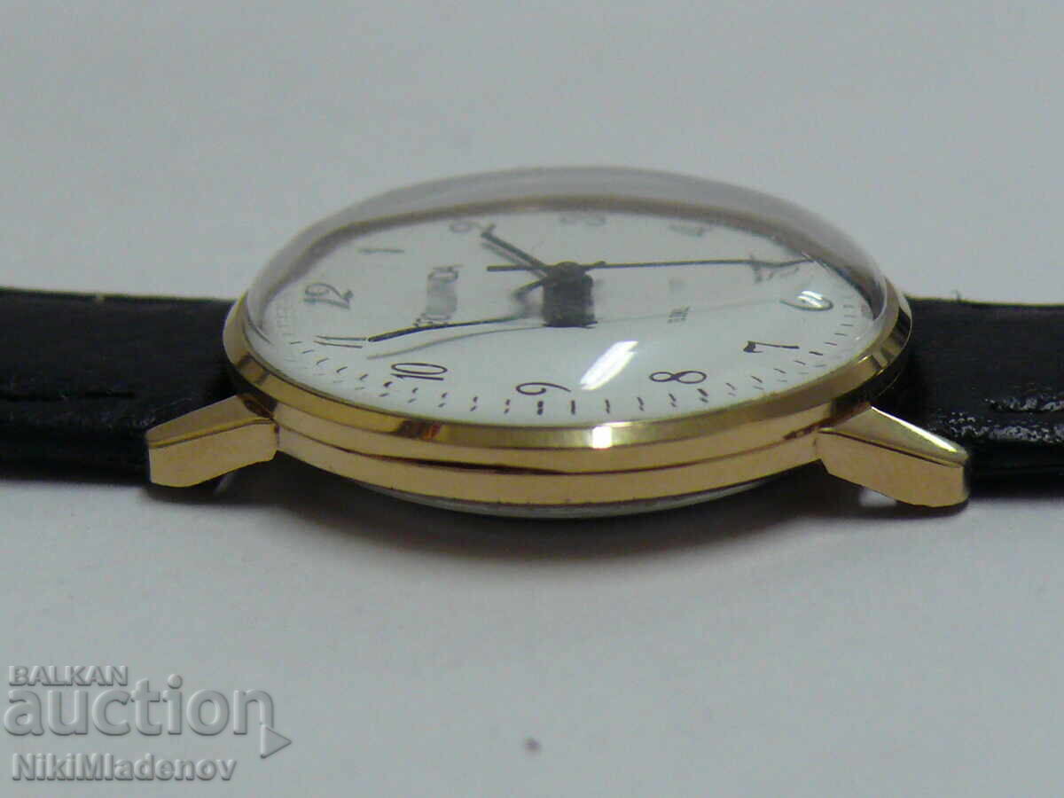 Δημοπρασία Pozlaten SEKONDA/Raketa Ανδρικό χειροποίητο ρολόι, λειτουργικό Δημοπρασία Pozlaten SEKONDA/Raketa Ανδρικό χειροποίητο ρολόι, λειτουργικό