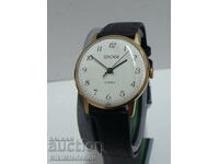 Gold-plated SEKONDA/Raketa Men's Wristwatch, Working
