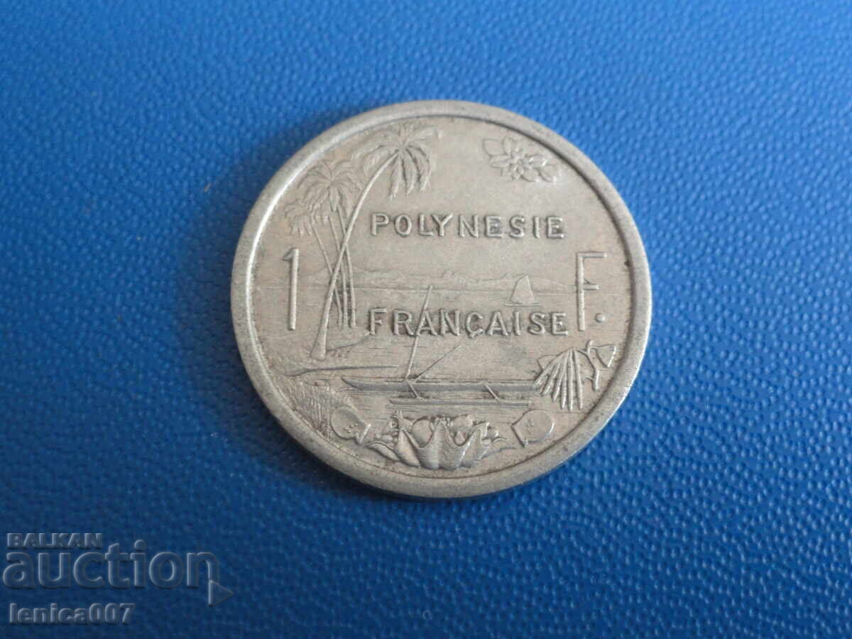 Delivery of French Polynesia 1965 - 1 Franc