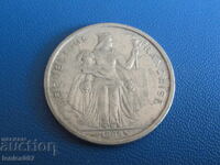 French Polynesia 1965 - 2 Francs