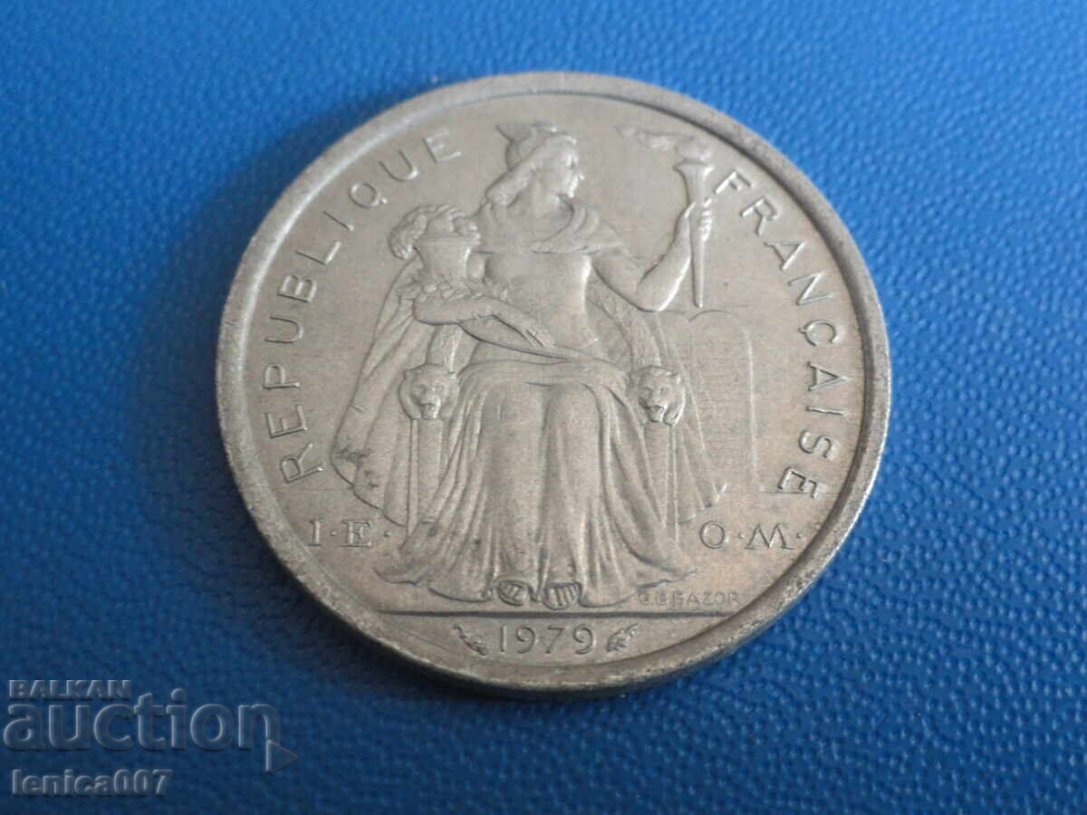 Polinezia Franceză 1979 - 2 franci - 5