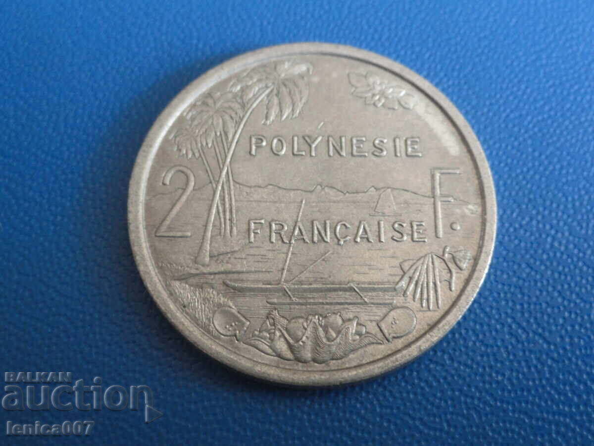 French Polynesia 1979 - 2 Francs - 6