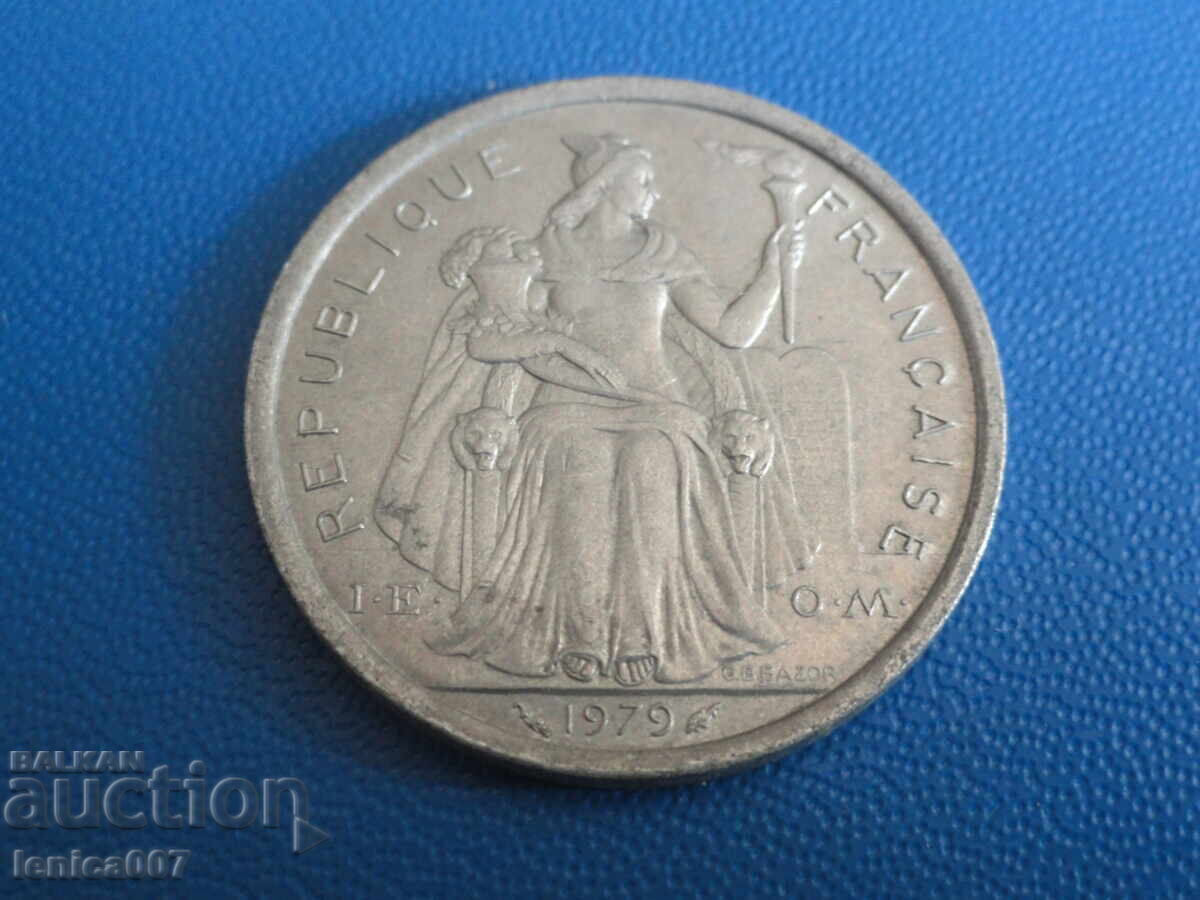 Polinezia Franceză 1979 - 2 franci