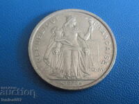 Френска Полинезия 1979г. - 2 франка