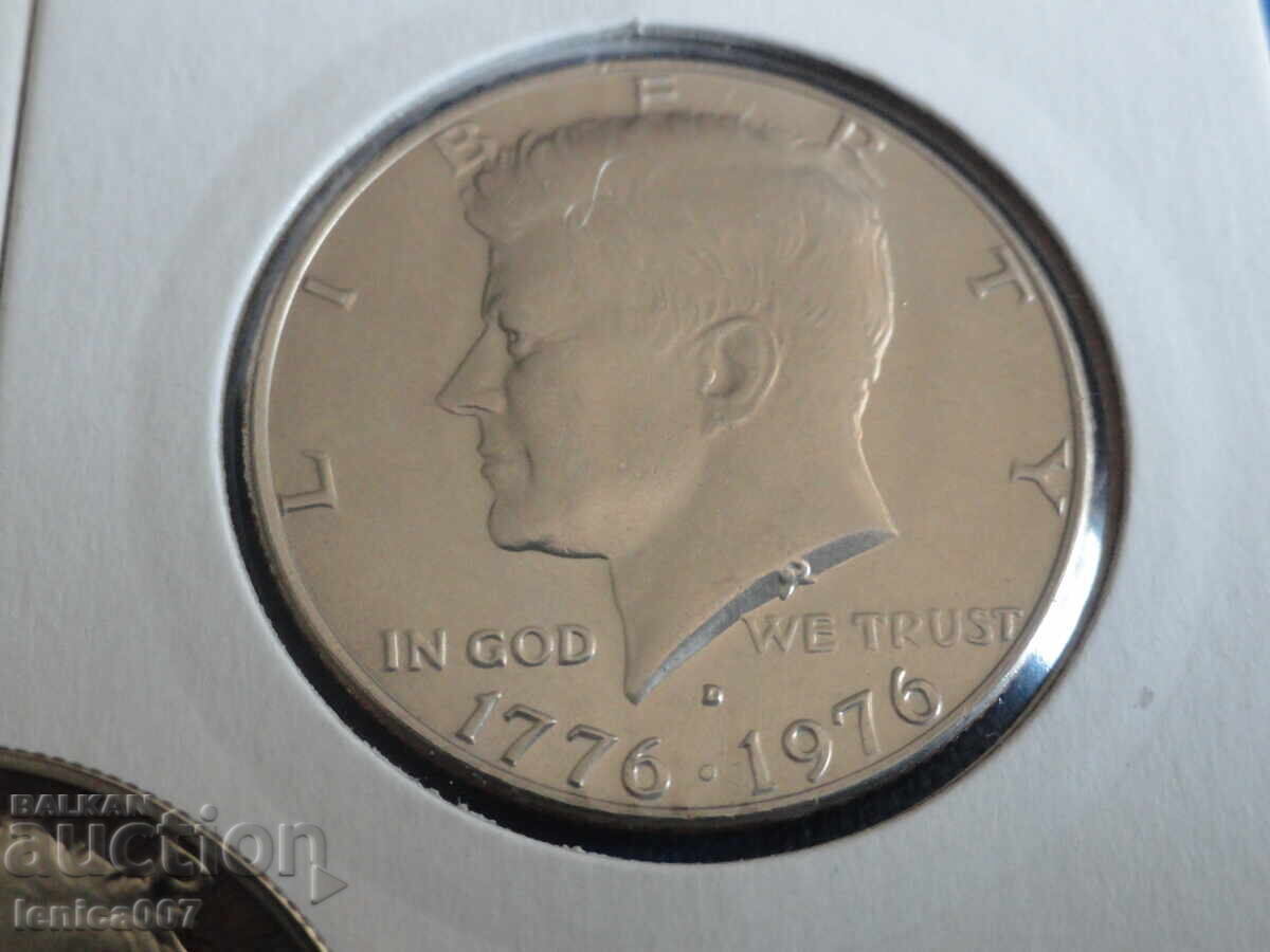 USA 1976 - 1/2 Dollar "200th Anniversary of US Independence" (3 pcs.) - 6