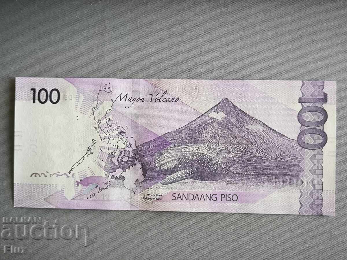 Банкнота - Филипини - 100 писо UNC | 2024г. с цена 14.00 лв. | € 7.16