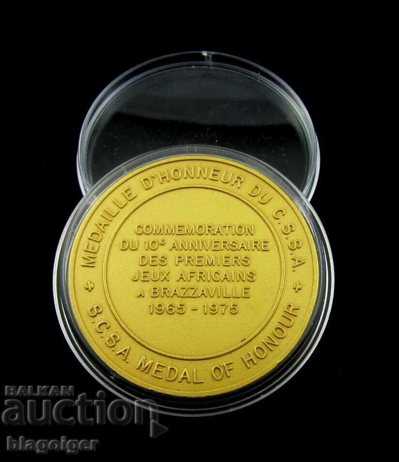 Delivery of Honorary Olympic Medal - African Committee - African Games