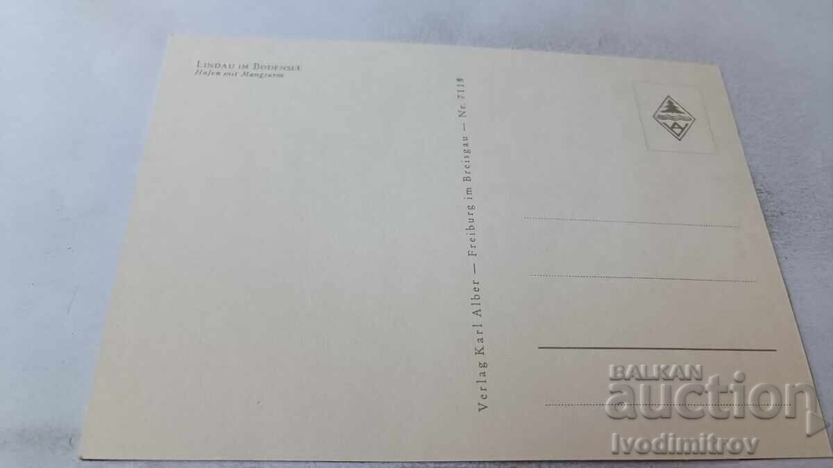 Cartolină poștală Lindau Hafen mit Mangturm cu preț 0.65 BGN | € 0.33 Cartolină poștală Lindau Hafen mit Mangturm cu preț 0.65 BGN | € 0.33