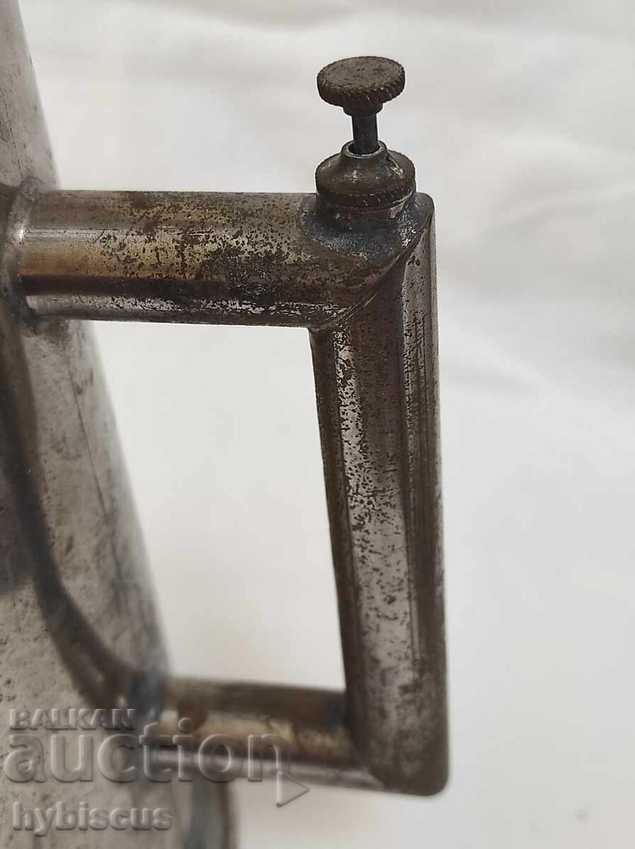 Auction  Antique rose water dispenser from a barber shop