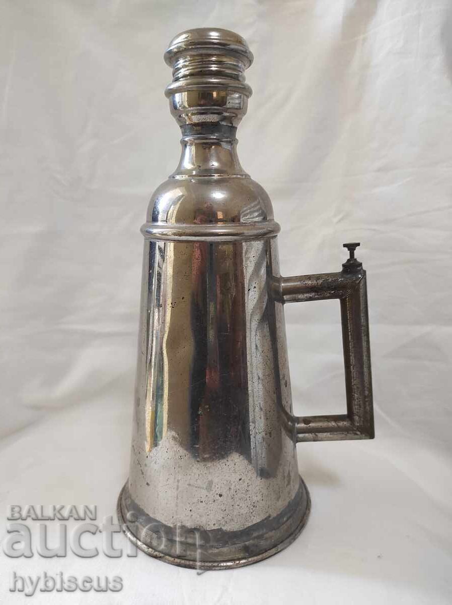 Antique rose water dispenser from a barber shop