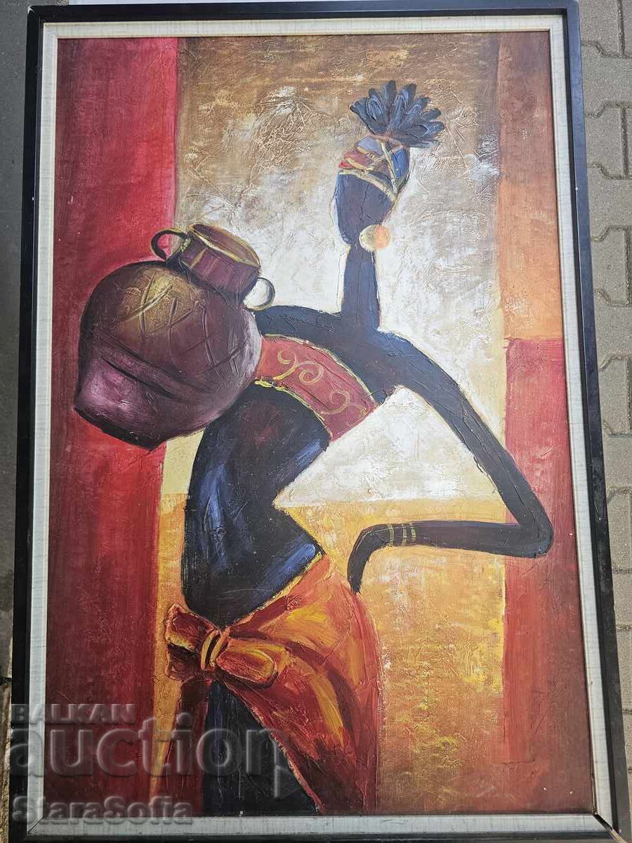 Large oil painting, canvas