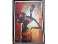 Large oil painting, canvas