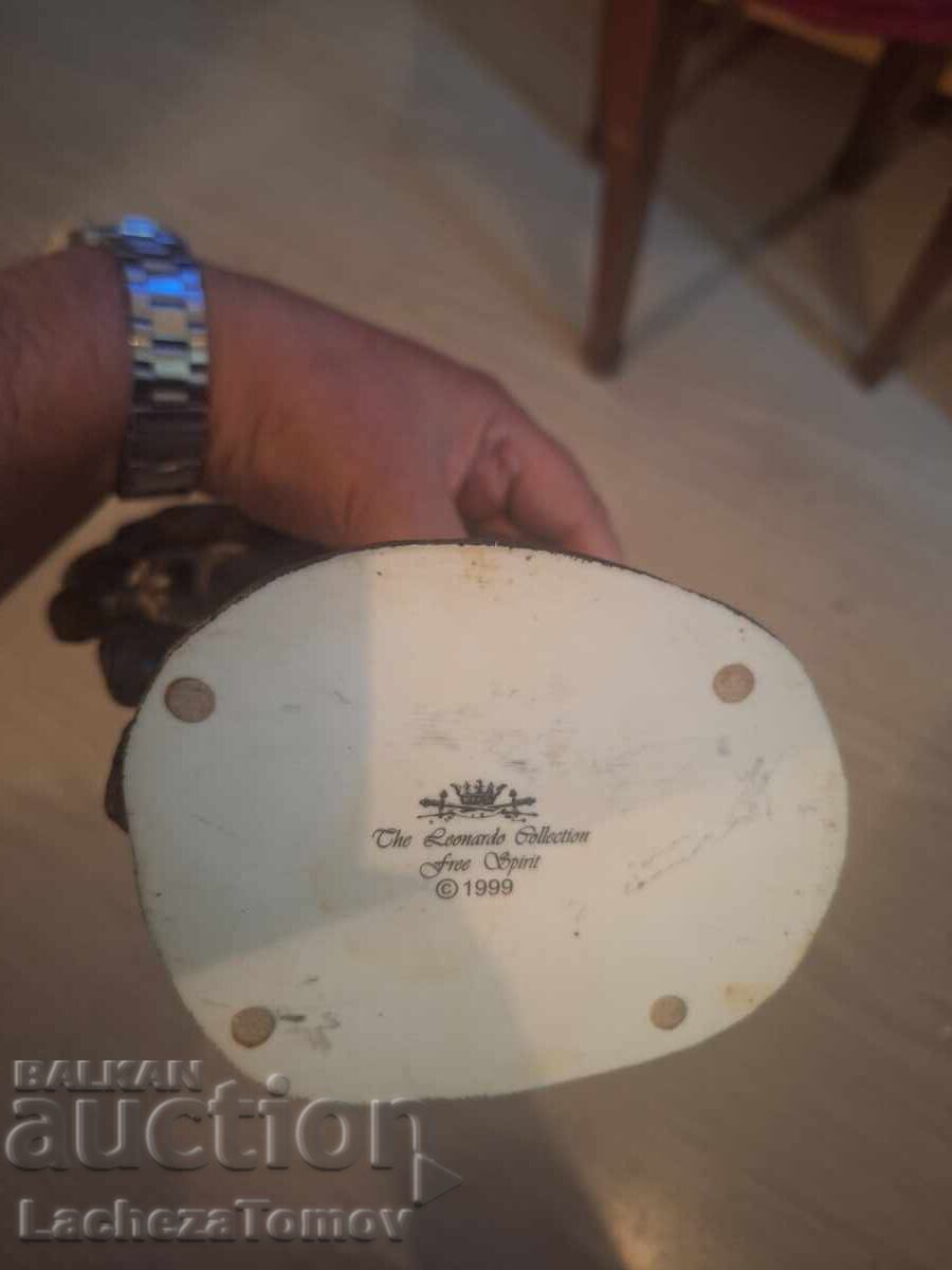 Όμορφη πορσελάνινη φιγούρα Μονόκερου Leonardo Ιταλίας άψογη - 7